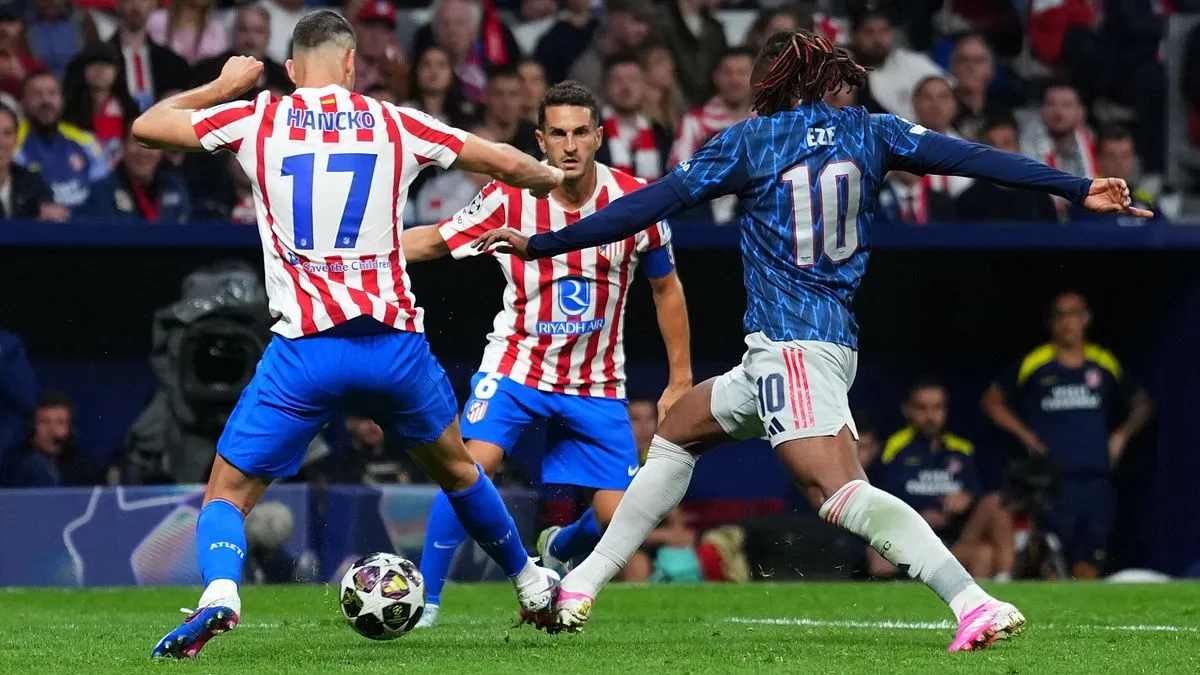 Atlético madrid – arsenal: Che cosa è successo tra Atlético Madrid e Arsenal?