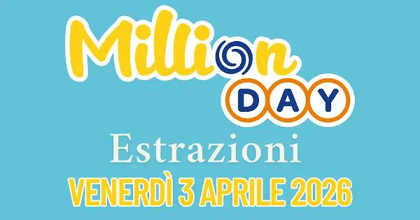 Million day: Cosa è successo nel  il 3 aprile 2026?