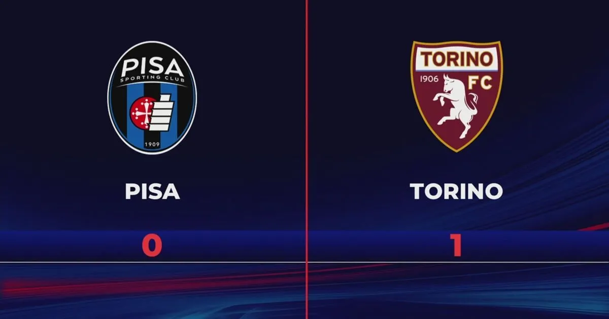 Pisa – torino: Cosa è successo tra Pisa e Torino?
