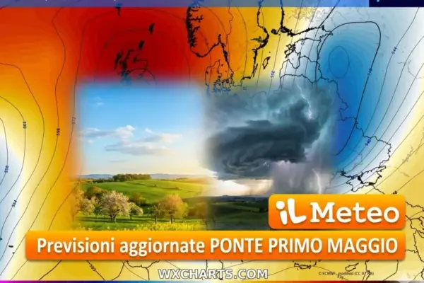 previsioni meteo primo maggio 2026 — IT news
