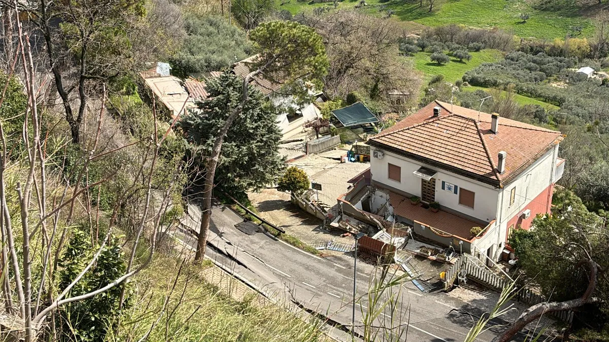 Silvi: Cosa sta succedendo a  con la frana del 28 marzo 2026?