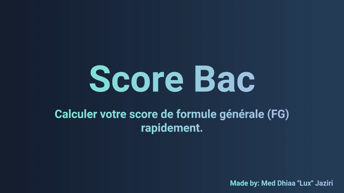 The score: Qual è il punteggio di ?