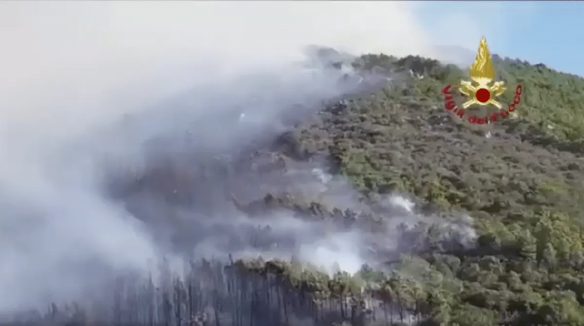 Incendio Pisa: cosa sta succedendo sul Monte Faeta?