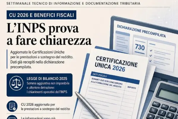 inps certificazione unica — IT news