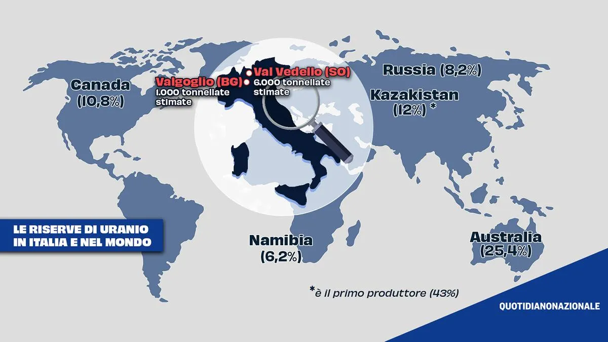Uranio: La Lombardia riaprirà le miniere di ?