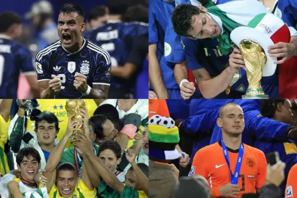 Lautaro Martinez celebra il gol decisivo in semifinale mondiale image 1