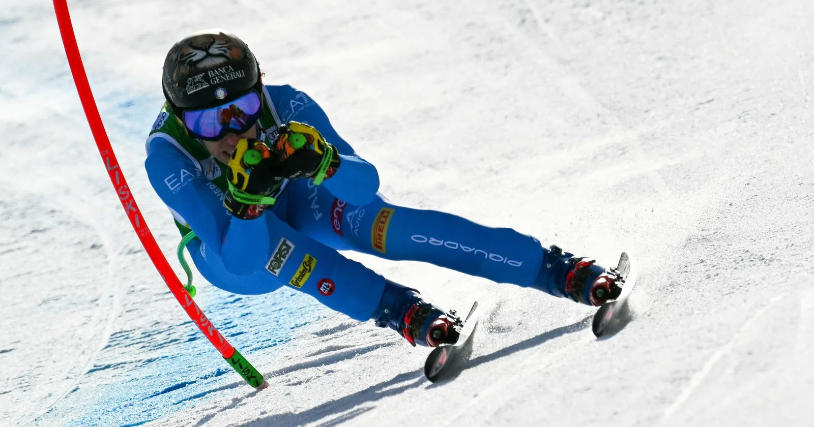 Cervinia: Federica Brignone torna sulla neve dopo 151 giorni