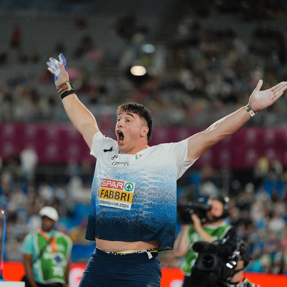 Birmingham: Fabbri conquista l’oro nel getto del peso, Weir argento