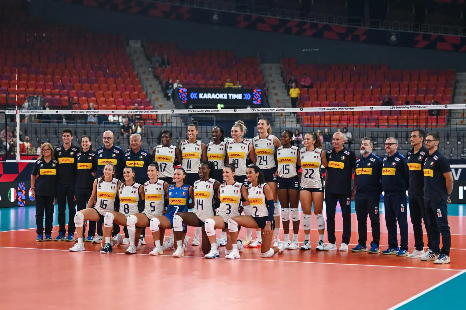 Göteborg: L’Italia vince 3-0 contro la Croazia all’EuroVolley 2026