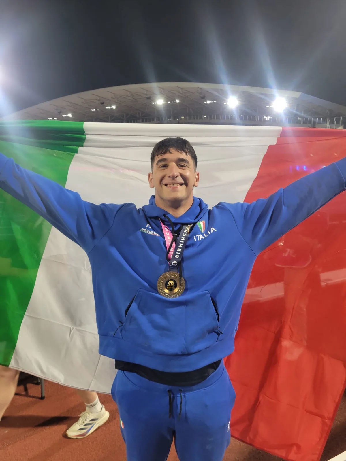 Birmingham: Leonardo Fabbri conquista il titolo europeo nel getto del peso