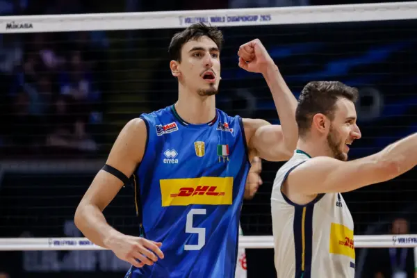 Modena: la Repubblica Ceca vince il primo set contro l’Italia agli Europei di volley