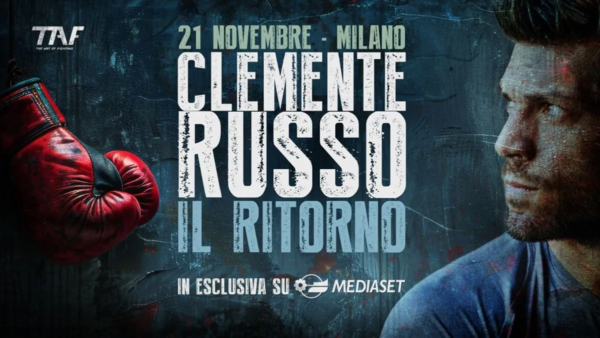 Milano: Clemente Russo annuncia il ritorno sul ring dopo cinque anni