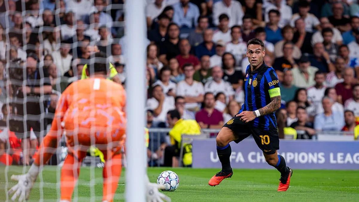 Il Real Madrid supera l’Inter 2-1 al Bernabéu in Champions League